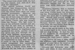 Waratah Mayfield defeat Northern Suburbs 1938.