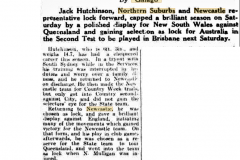 Jack Hutchinson 1st July 1946.