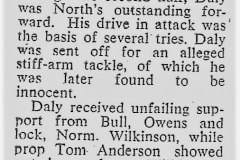 Northern Suburbs defeats Lakes United 1959.