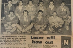Northern Suburbs vs Macquarie United semi final 1969.Thanks to Reg Toby