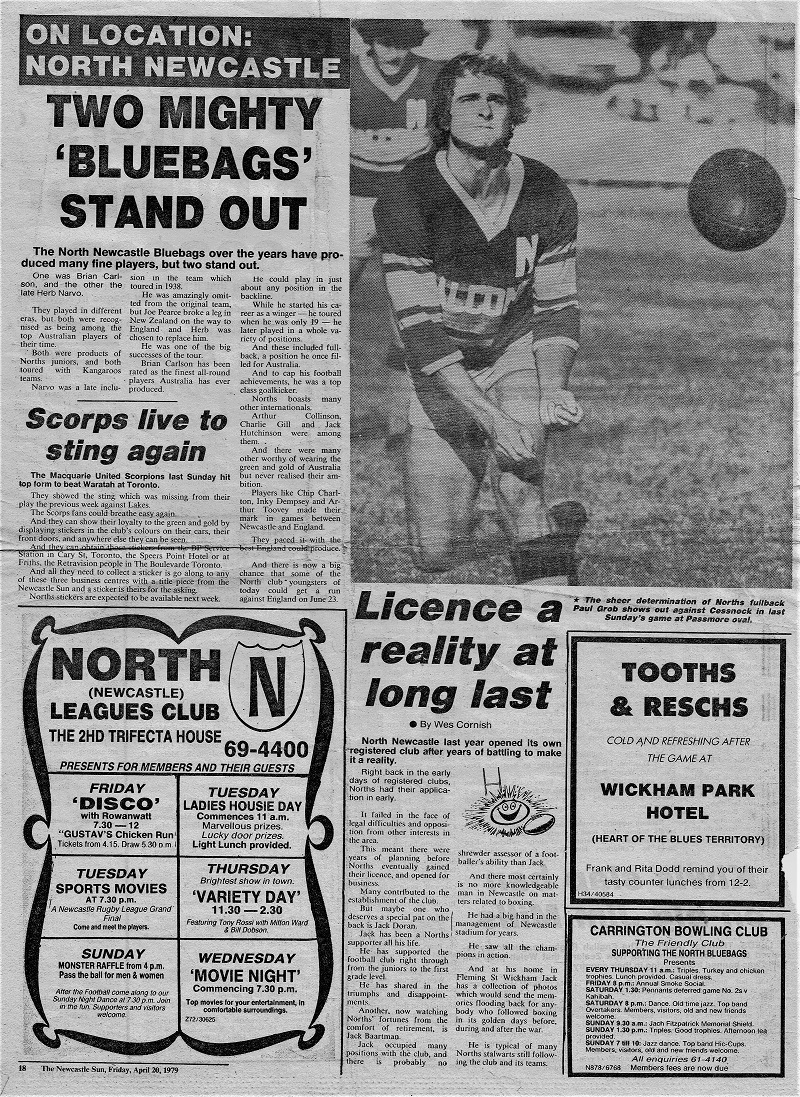 North Newcastle 29th April 1979. (1)