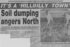 Johnny Mayes,Soil Dumping 1979.