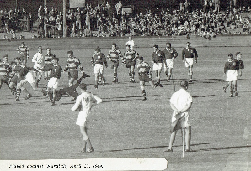 Norths vs Waratah 23rd April 1949
