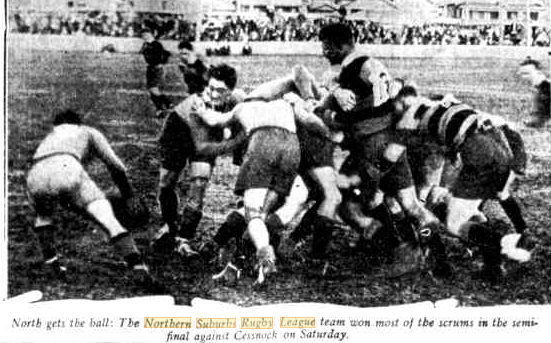 Northern Suburbs vs Cessnock Semi-Final 1931.