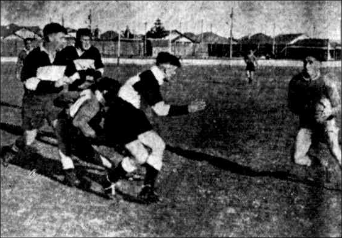 E.McQuillan Norths vs Easts 1938.(2)