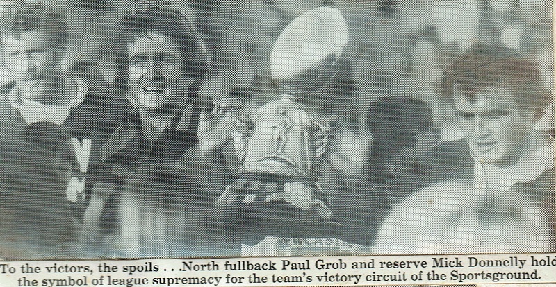 Zig Niszczot,Paul Grob and Mick Donnelly 1979 Grand final.