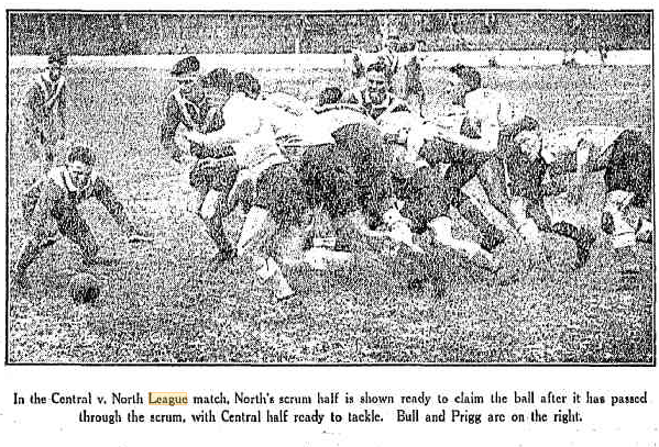 Central Newcastle vs Northern Suburbs 1934.
