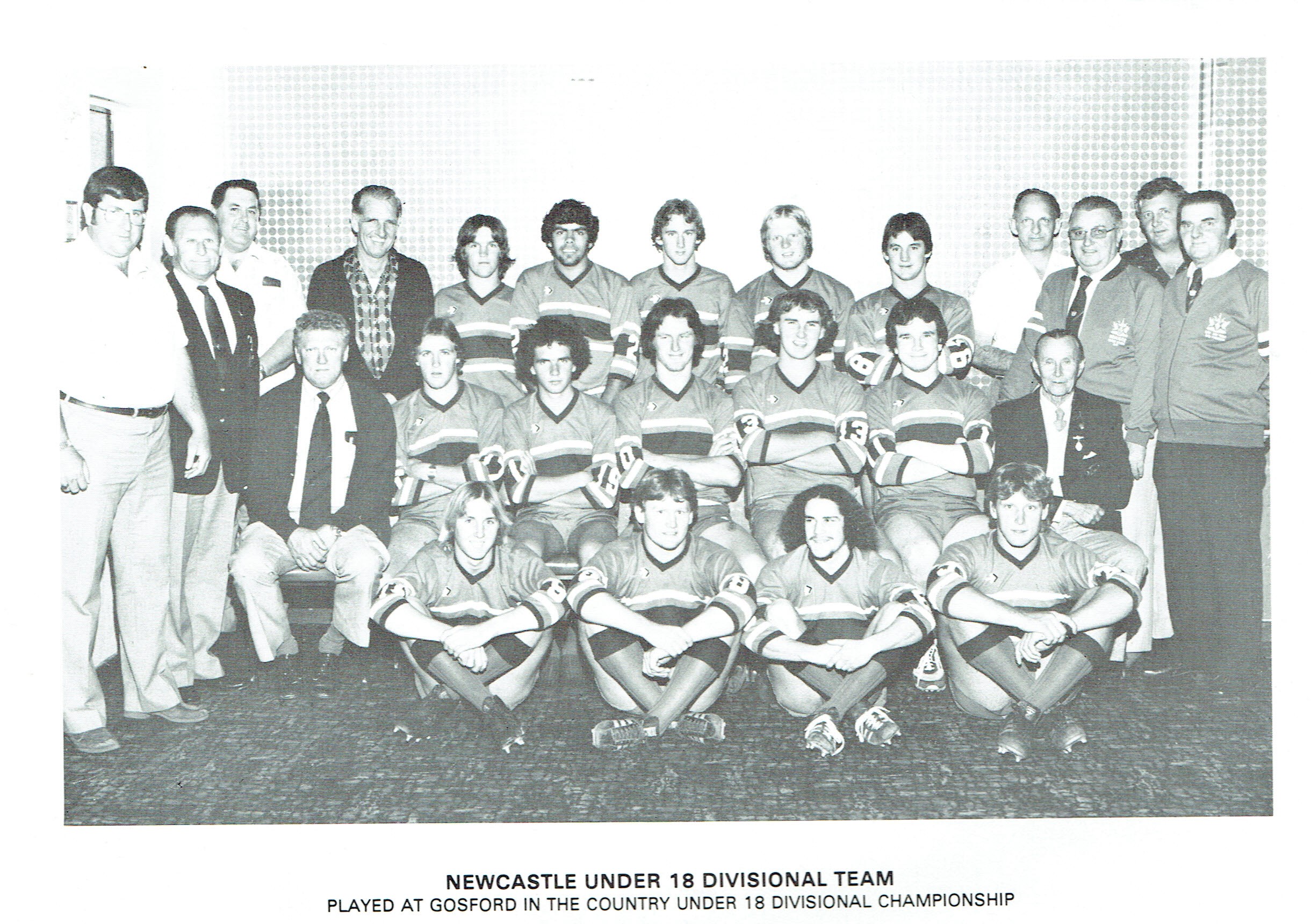 Newcastle under 18's 1981.