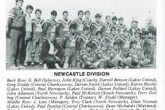 Newcastle Under 18's Divisional Champions 1985.