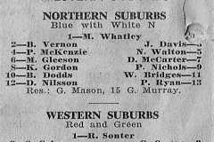 Norths vs Wests Under 15's 1971.