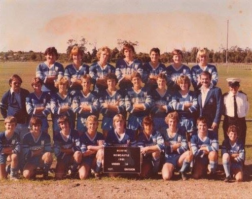 North Newcastle Under 16's 1982.Thanks to Vaughan and Terri Kembrey