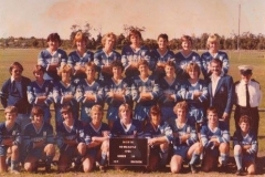 North Newcastle Under 16's 1982.Thanks to Vaughan and Terri Kembrey