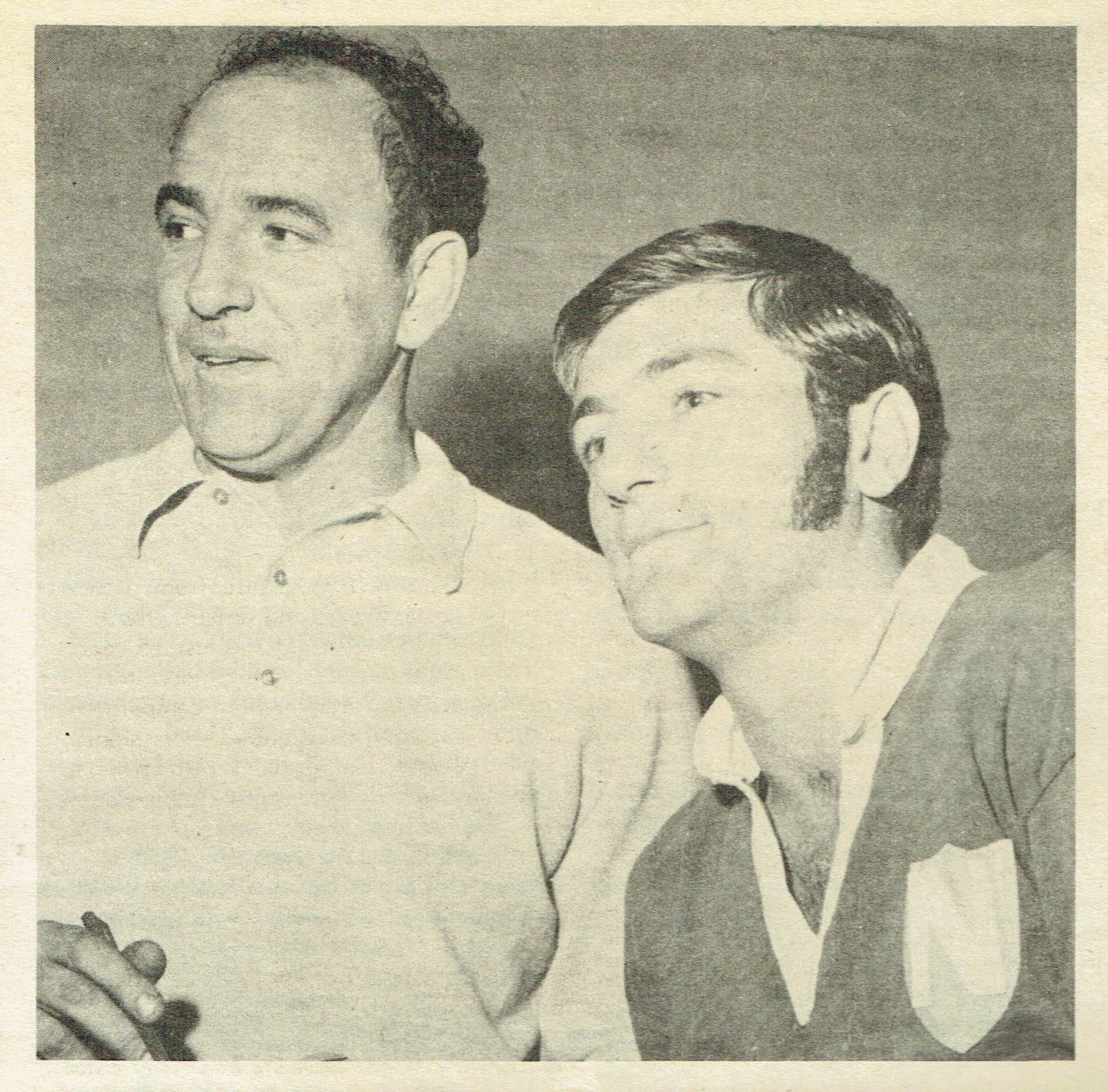 Eddie Lumsden and Karl Hutchinson 1970.