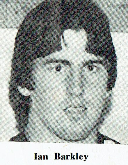 Ian Barkley 1980.