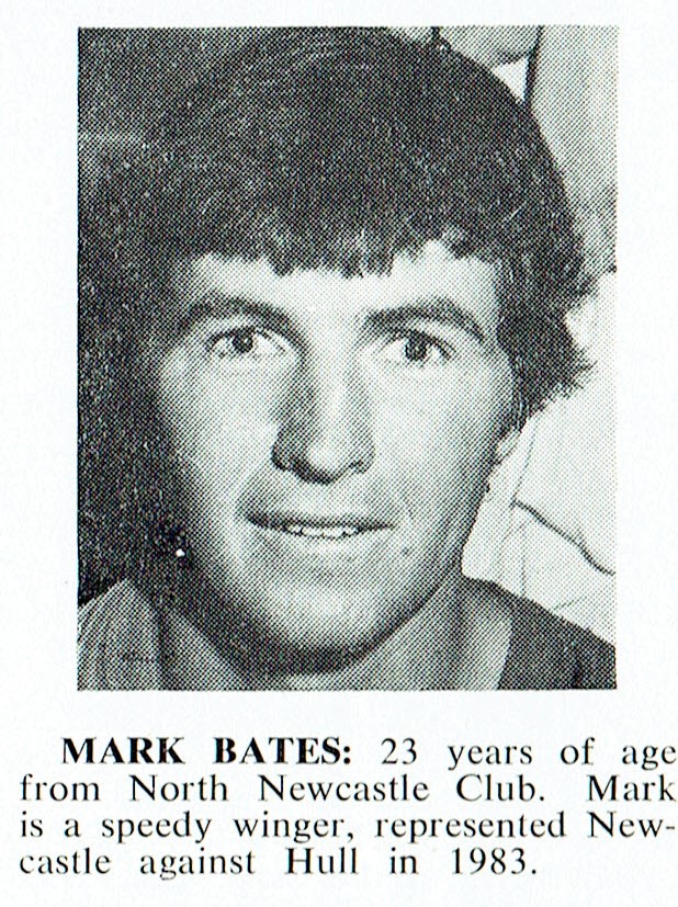 Mark Bates 1983.