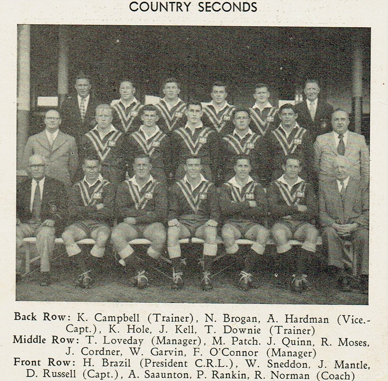 Doug Hawke Country 2nd's1955.