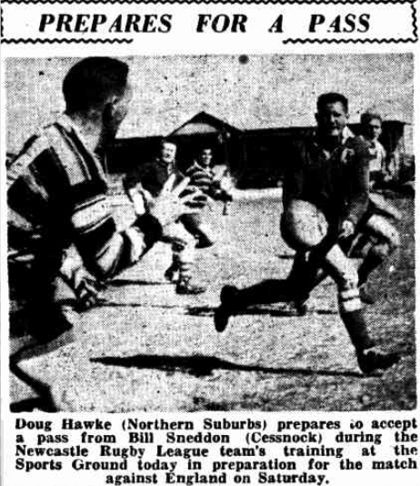 Doug Hawke 1954.