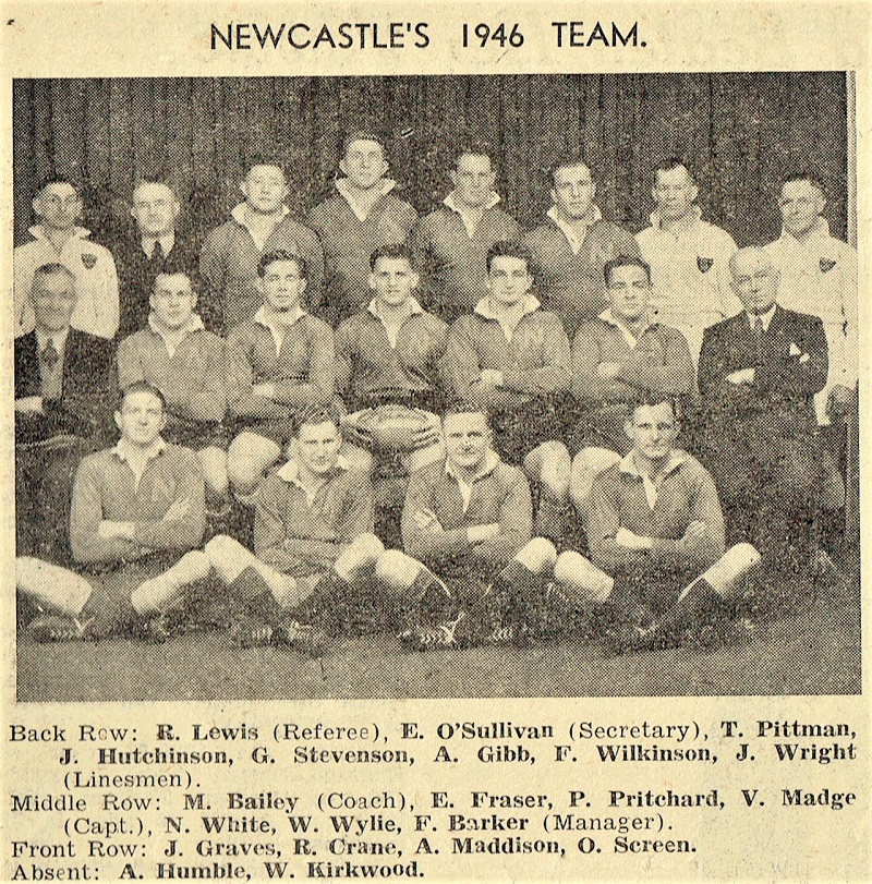 Newcastle vs England 1946.