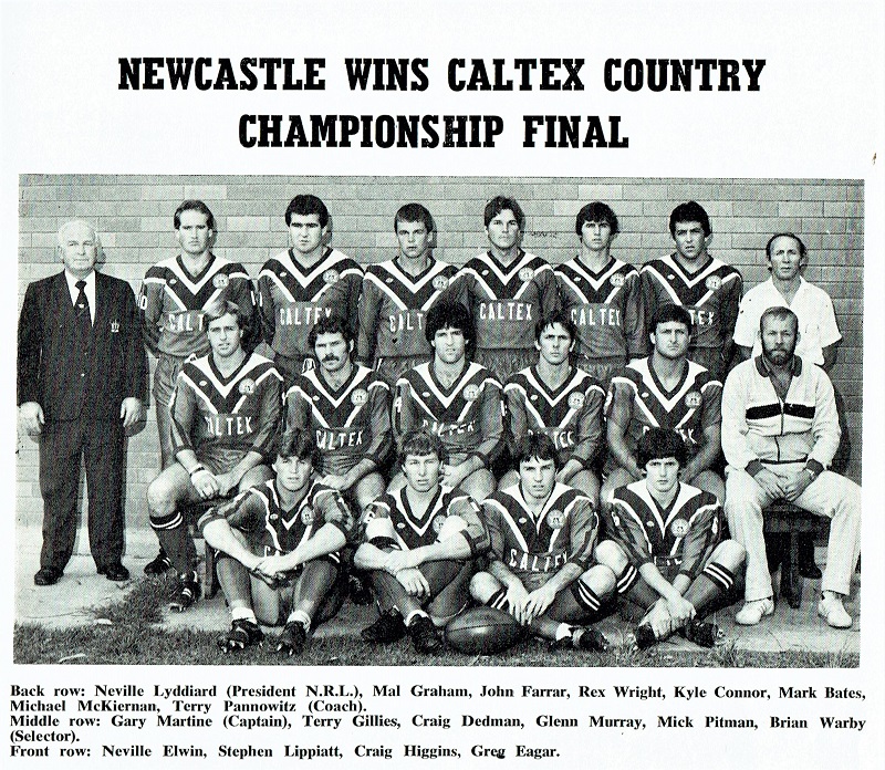 Newcastle vs Riverina Champions 1984.