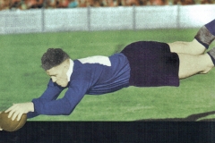 Herb Narvo playing for Newtown 1943.