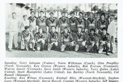 Newcastle Representative Team 1980.