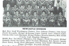 Newcastle Representative Team 1983.