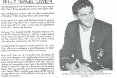 Bill Owen remembered in 1996.