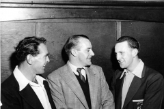 Charlie Gill,Albert Paul and Brian Carlson 1952.