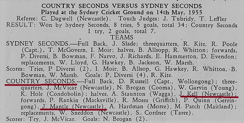 Country Seconds 14th May 1955.