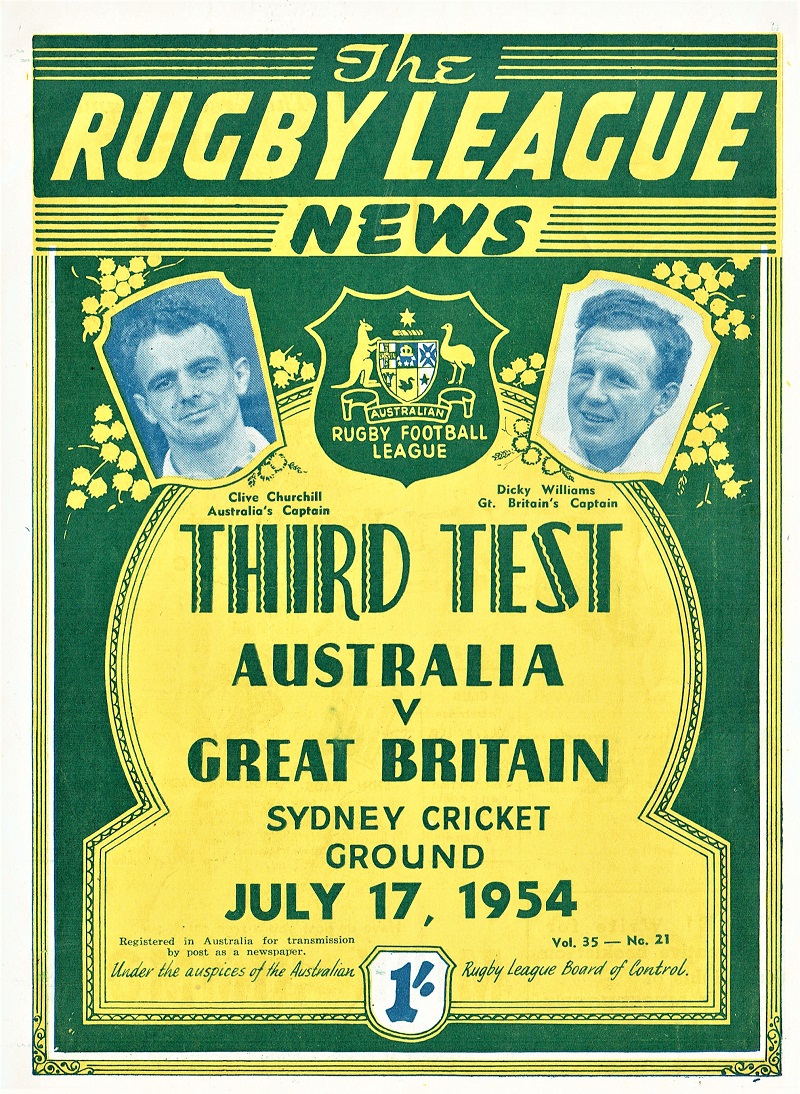 Australia vs Great Britain 3rd Test 17th July 1954 (1)