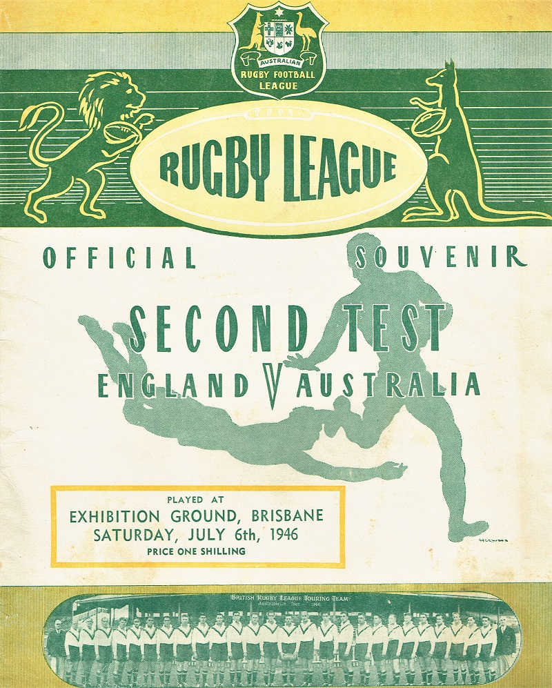 Jack Hutchinson Australia Program Cover 1946.
