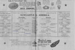 Newcastle vs America 1953.