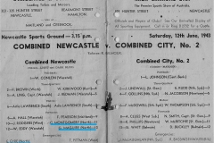 Combined Newcastle vs Combined City 1943.