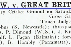 Bill Owen NSW vs Great Britain 1962 (1)