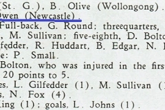 Bill Owen NSW vs Great Britain 1962 (2)