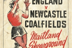 Newcastle vs GB Program Cover 1954.