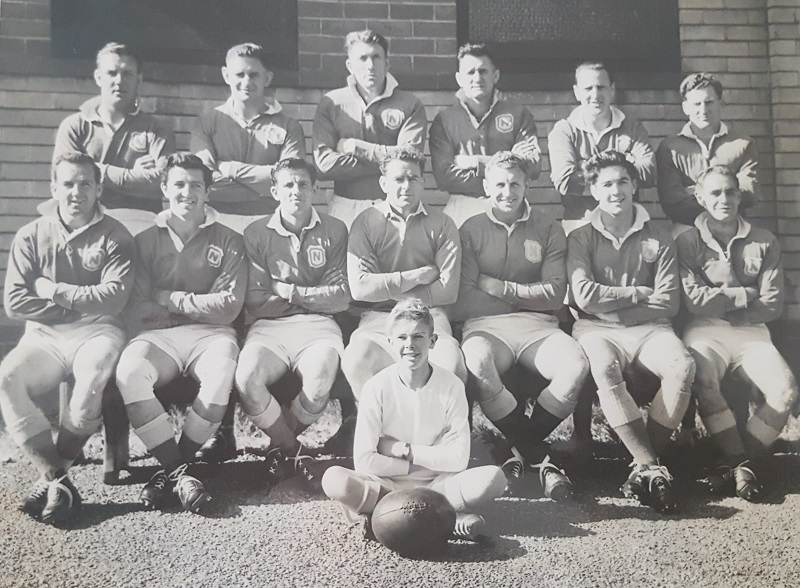 Northern Suburbs First Grade Team 1953 pictured before Grand Final.