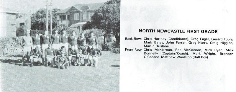North Newcastle First Grade 1982.