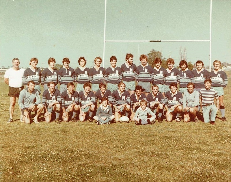 North Newcastle Grand Final Squad Marist Parkk,Shortland 1979.Thanks to Robert woolston