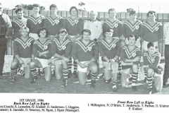 North Newcastle First Grade 1986.