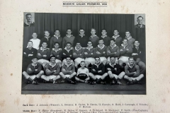 Northern Suburbs Reserve Grade Premiers 1950.