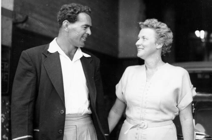 Charlie Gill and Wife 1953.