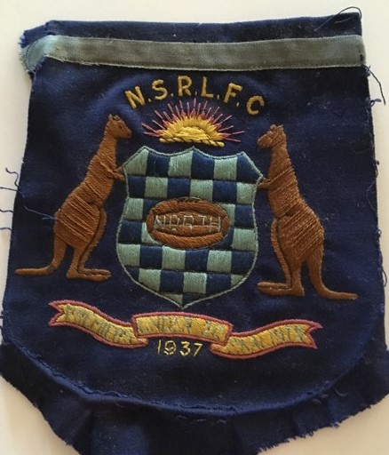 Edward Levido's Under 20's Premiers Pocket 1937.Many thanks to Roslyn Moore