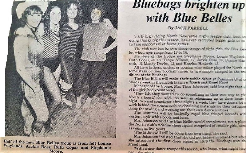 Blue Belles 1979.