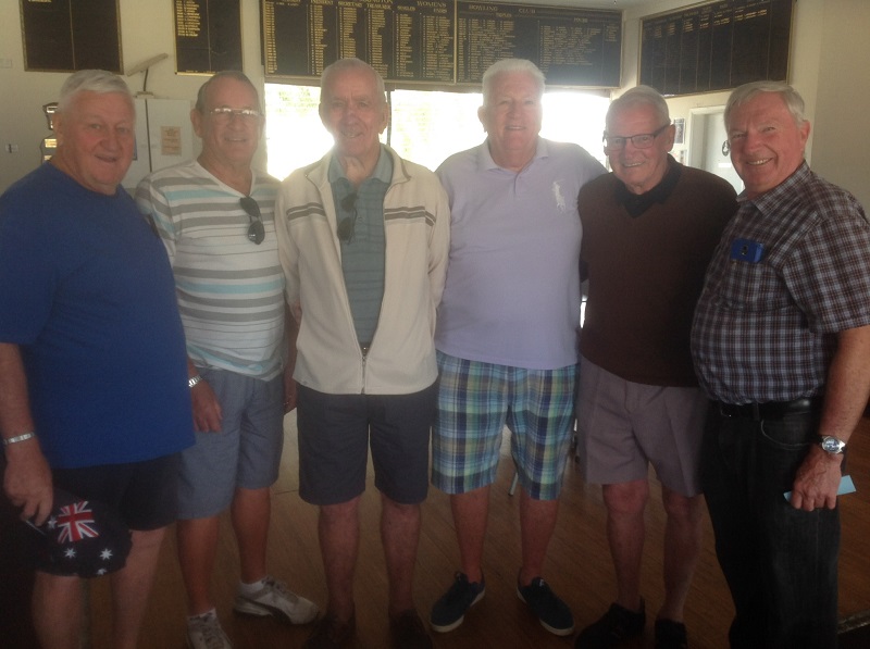 Players from the 1967 Grand Final Squad pictured in 2017.
