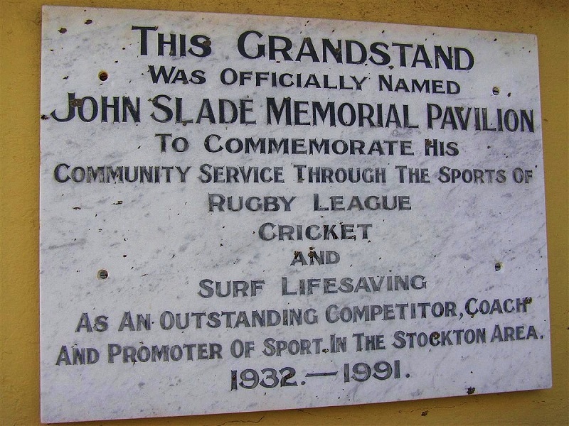 John Slade Monument.