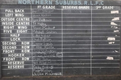 Northern Suburbs RLFC Selection Board.