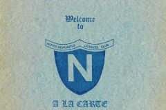 North Newcastle Leagues Club - Menu