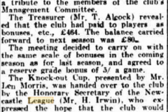 Northern Suburbs successful season 1933.