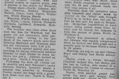 Northern Suburbs defeat Waratah Mayfield 1935.